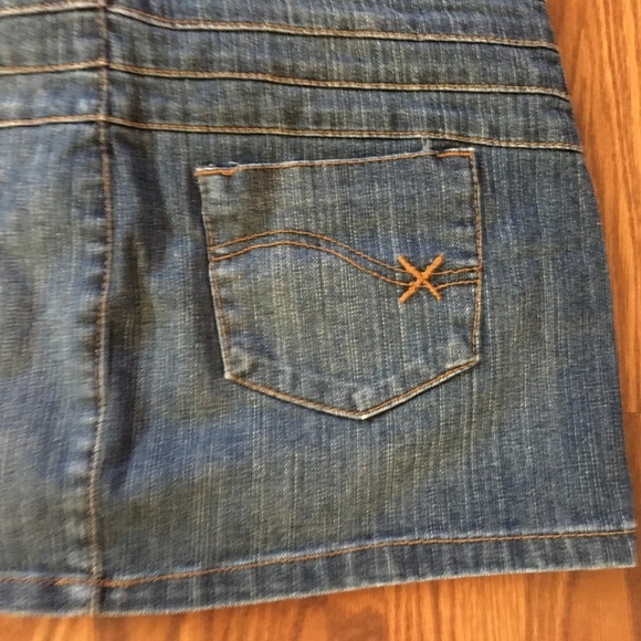 Ghosts & Angels Denim Mini Skirt Sz M - Picture 7 of 8